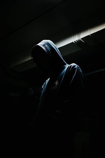 Man, hood, darkness, dark, HD phone wallpaper | Peakpx