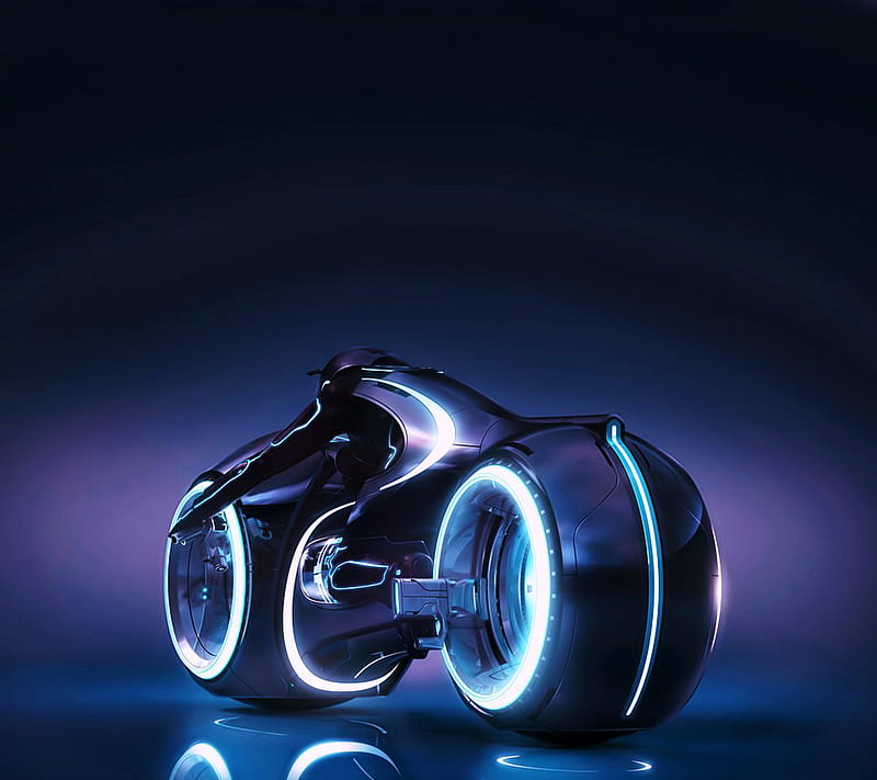 Tron Light Cycle, bike, future, games, light cycle, HD wallpaper