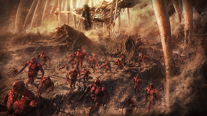 Attack On Titan, Founding Titan , The Rumbling (Attack On Titan), HD wallpaper