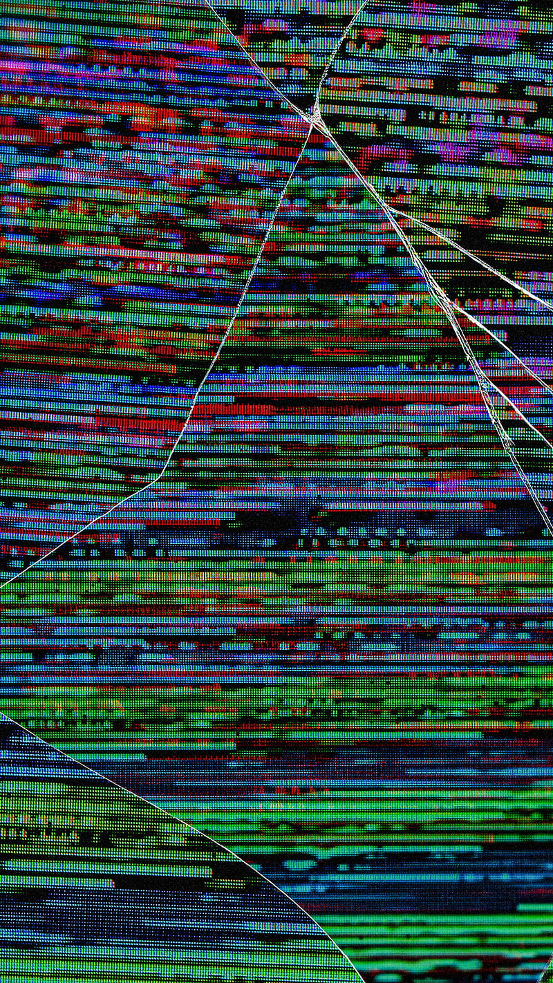 Broken Screen, cracked, cracks, glass, glitch, illusion, pixels, scratches,  HD phone wallpaper | Peakpx