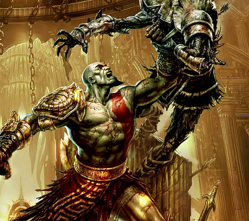 God of War, fight, fighter, greek, hero, kratos, mythology, roman, HD  wallpaper | Peakpx