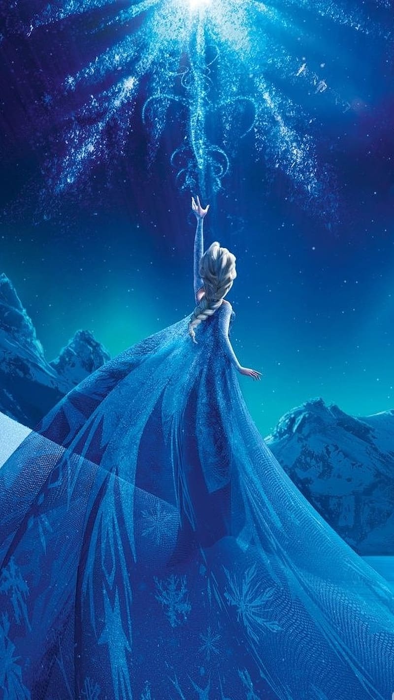 Frozen Movie, Elsa Ice Power, elsa, HD phone wallpaper