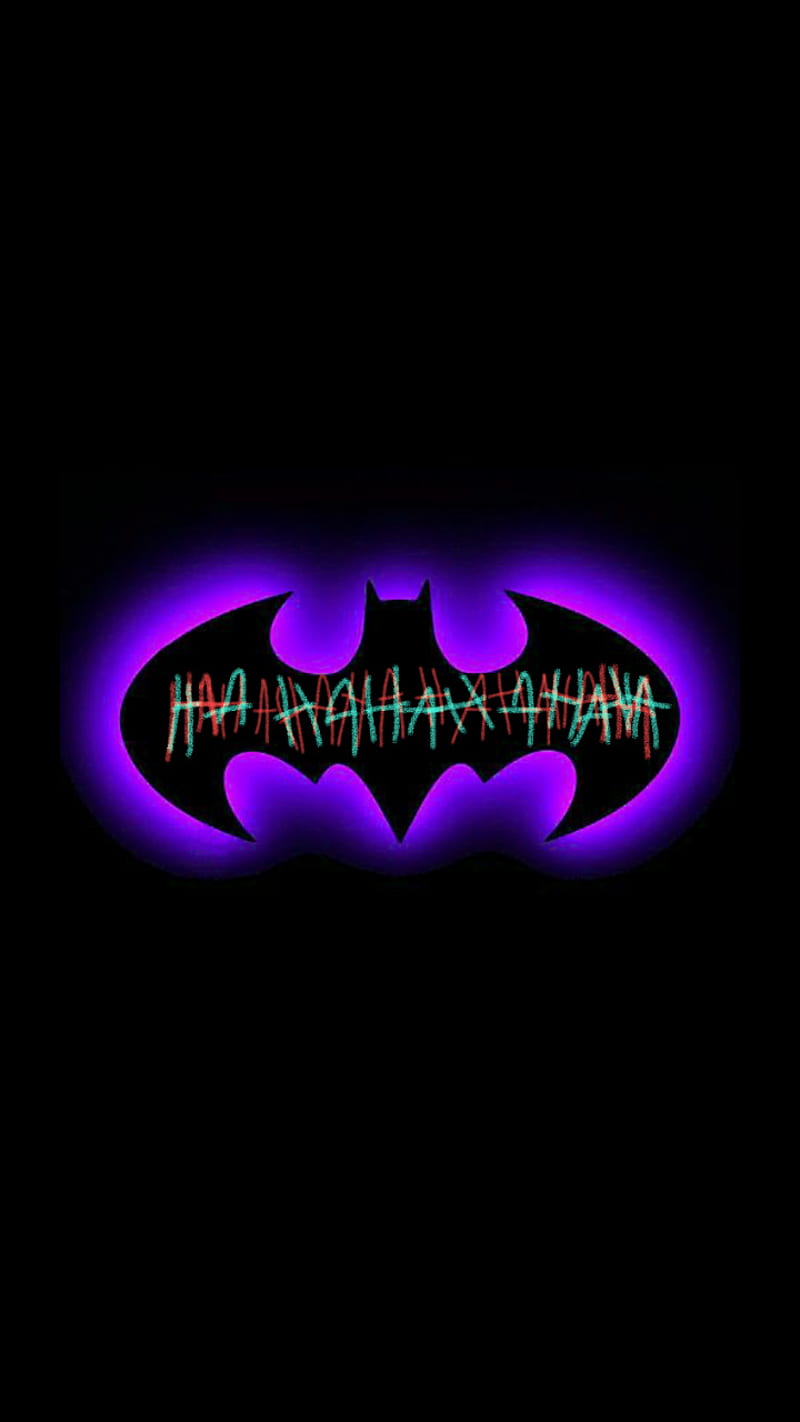 Joker Bat Symbol, batman, dc, HD phone wallpaper | Peakpx