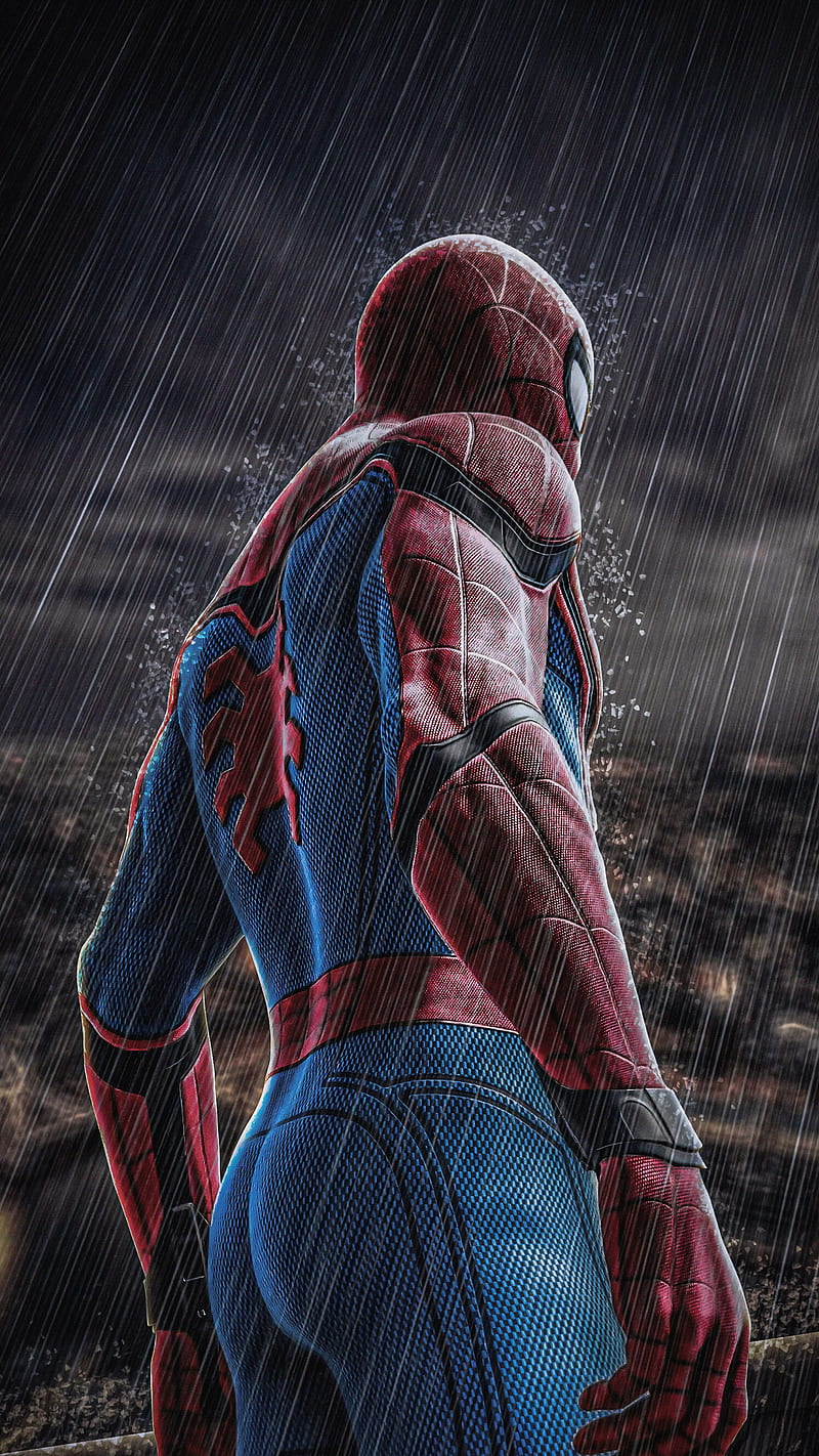Spider Man, avenger, hero, marvel, super, superhero, HD phone wallpaper
