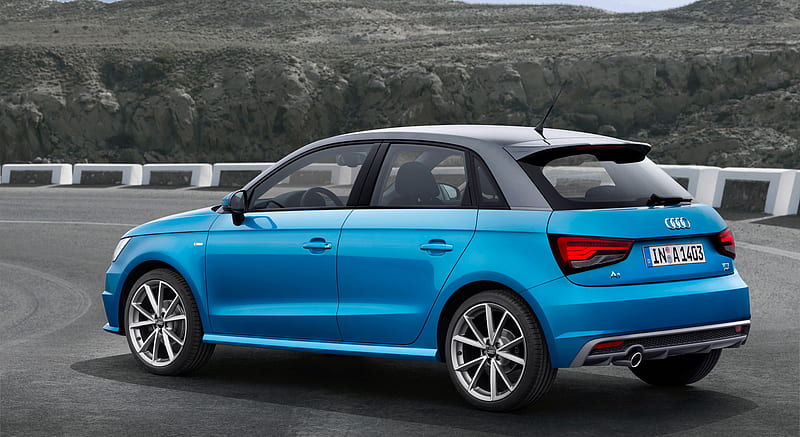 2015 Audi A1 Sportback (Hainan Blue) - Rear , car, HD wallpaper