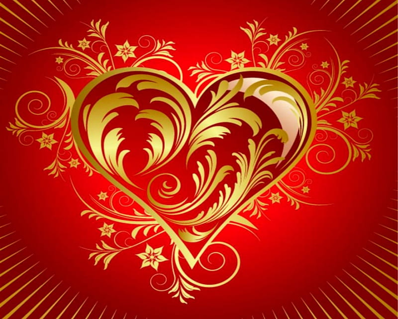 Heart, Red, Art, Love, Vector, HD Wallpaper | Peakpx