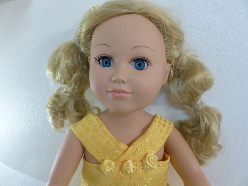 2. Blonde Hair Manikin Doll - wide 3