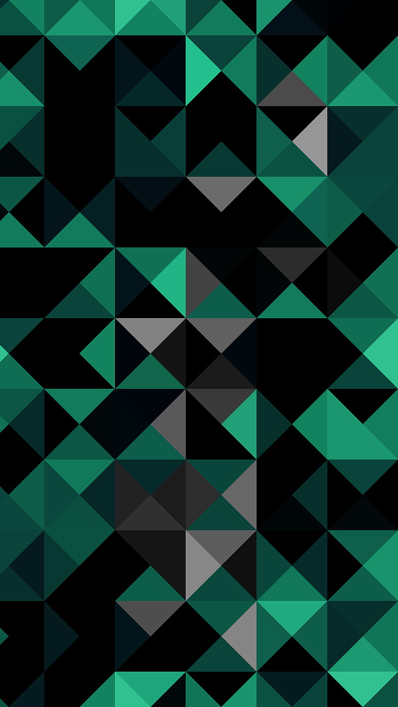 Retro abstract, background, pattern, texture, triangles, HD phone wallpaper