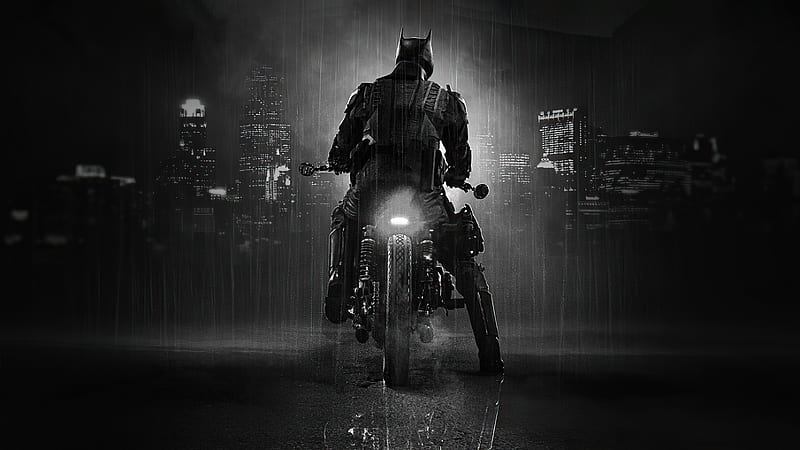 The Batman Movie 2021 Poster , the-batman, superheroes, movies, 2021-movies, artstation, monochrome, black-and-white, HD wallpaper