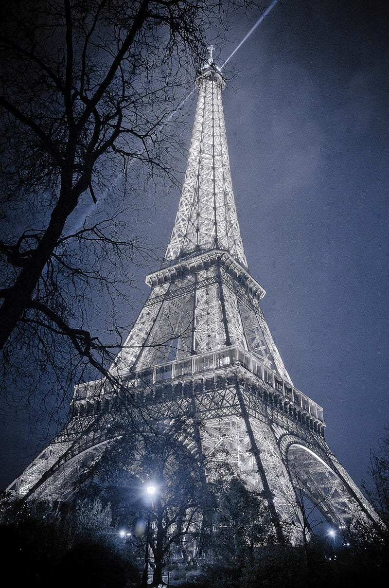 Paris France Rain Eiffel Tower iPhone  2021 3D iPhone  France Black and  White HD phone wallpaper  Pxfuel