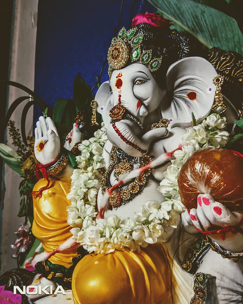 Ganesh , ganapathi, ganesha, HD phone wallpaper