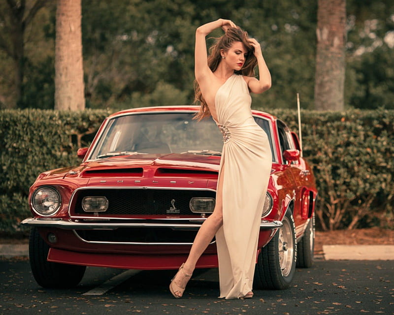 Women, Girls & Cars, Car, Girl, Model, HD wallpaper | Peakpx