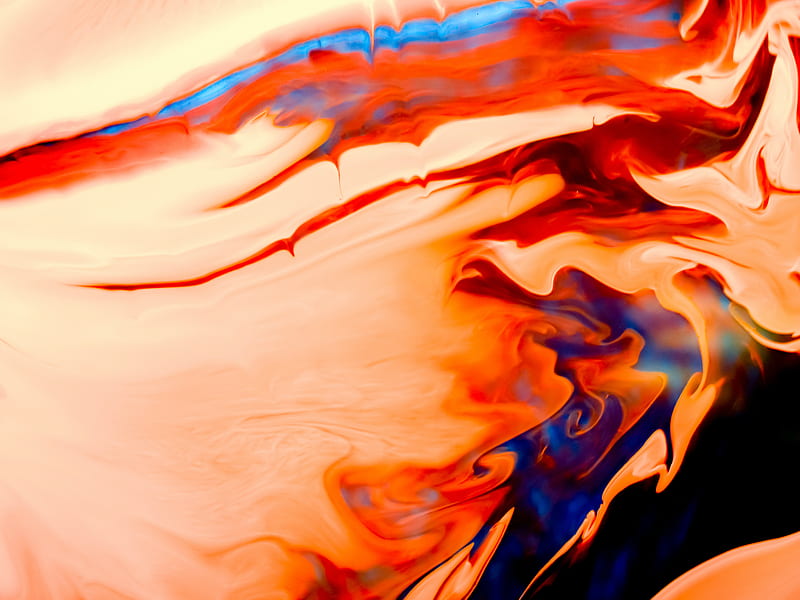 paint, liquid, distortion, stains, abstraction, HD wallpaper
