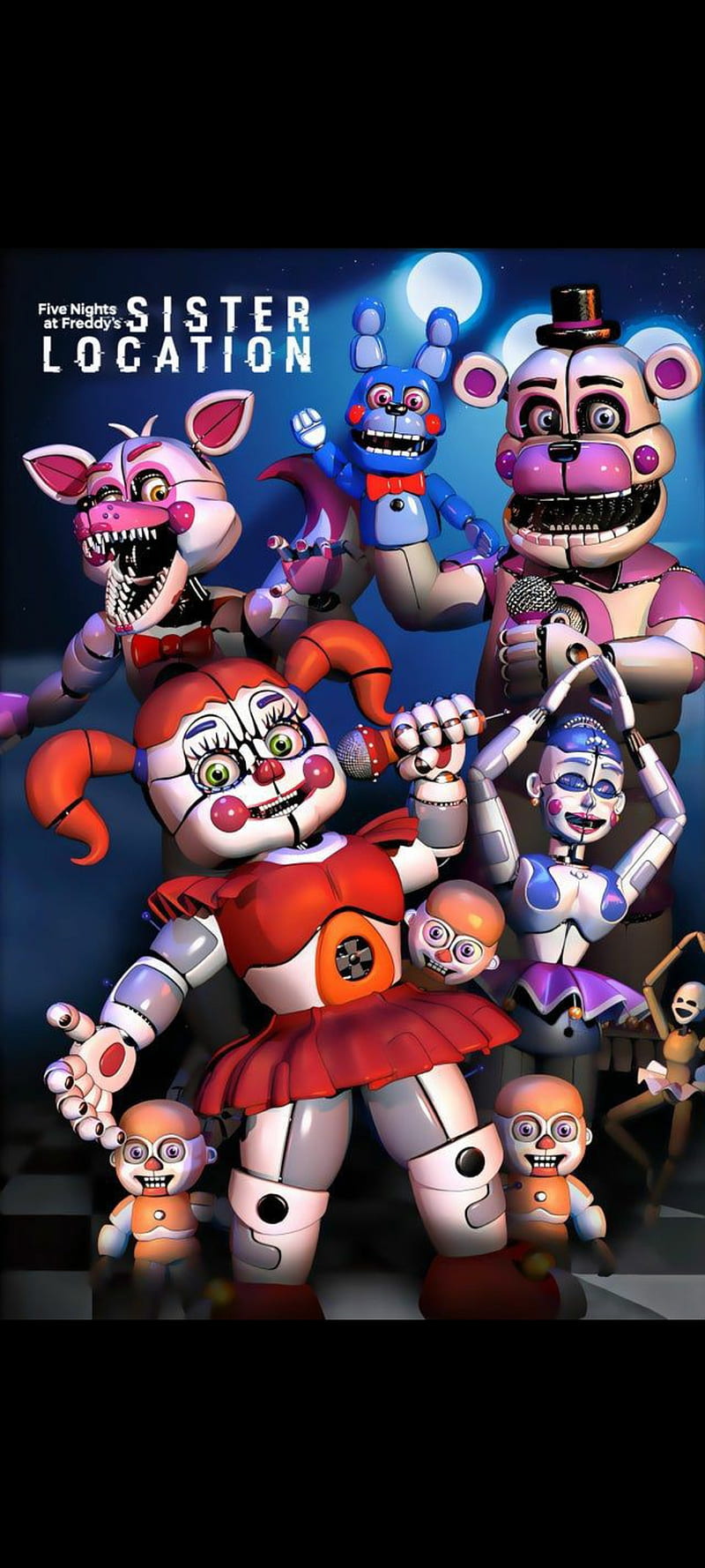 FUNTIME CHICA DE SL FNAF 5  Fnaf sister location, Fnaf, Five