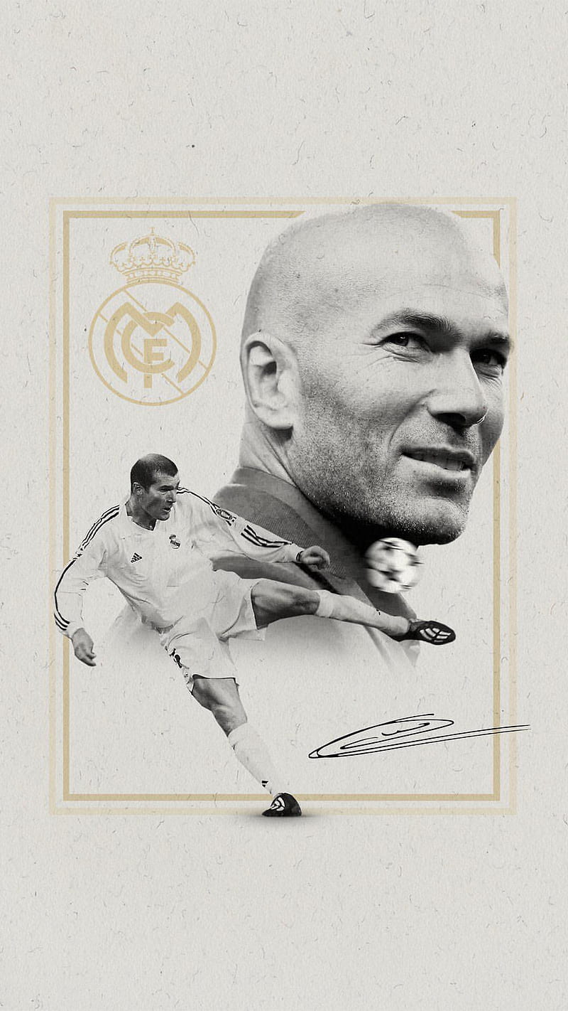 Zinedine Zidane, esports, dt, football, HD phone wallpaper