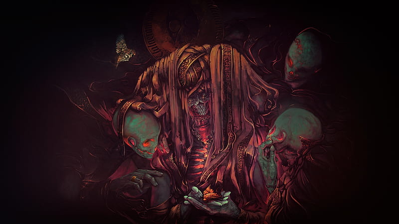 Demon and Followers, HD wallpaper
