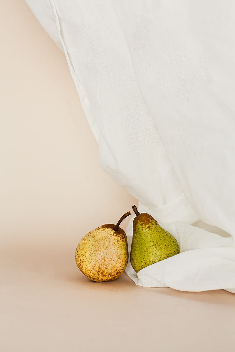 pears, fruit, ripe, green, yellow, HD phone wallpaper