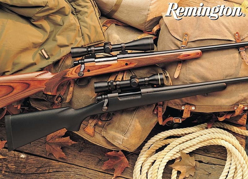 Remingtons, guns, rifle, HD wallpaper
