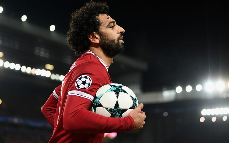 Mohamed Salah Egyptian football player, Liverpool FC, Premier League, England, HD wallpaper
