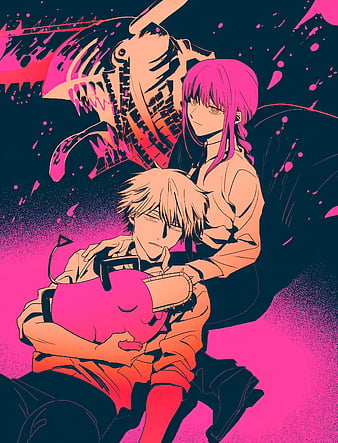 Chainsaw Man Anime 4K Wallpaper iPhone HD Phone #8681h