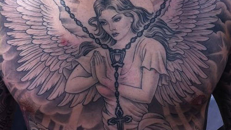 Angel Tattoos For Men On Shoulder Tattoos For Men, HD wallpaper