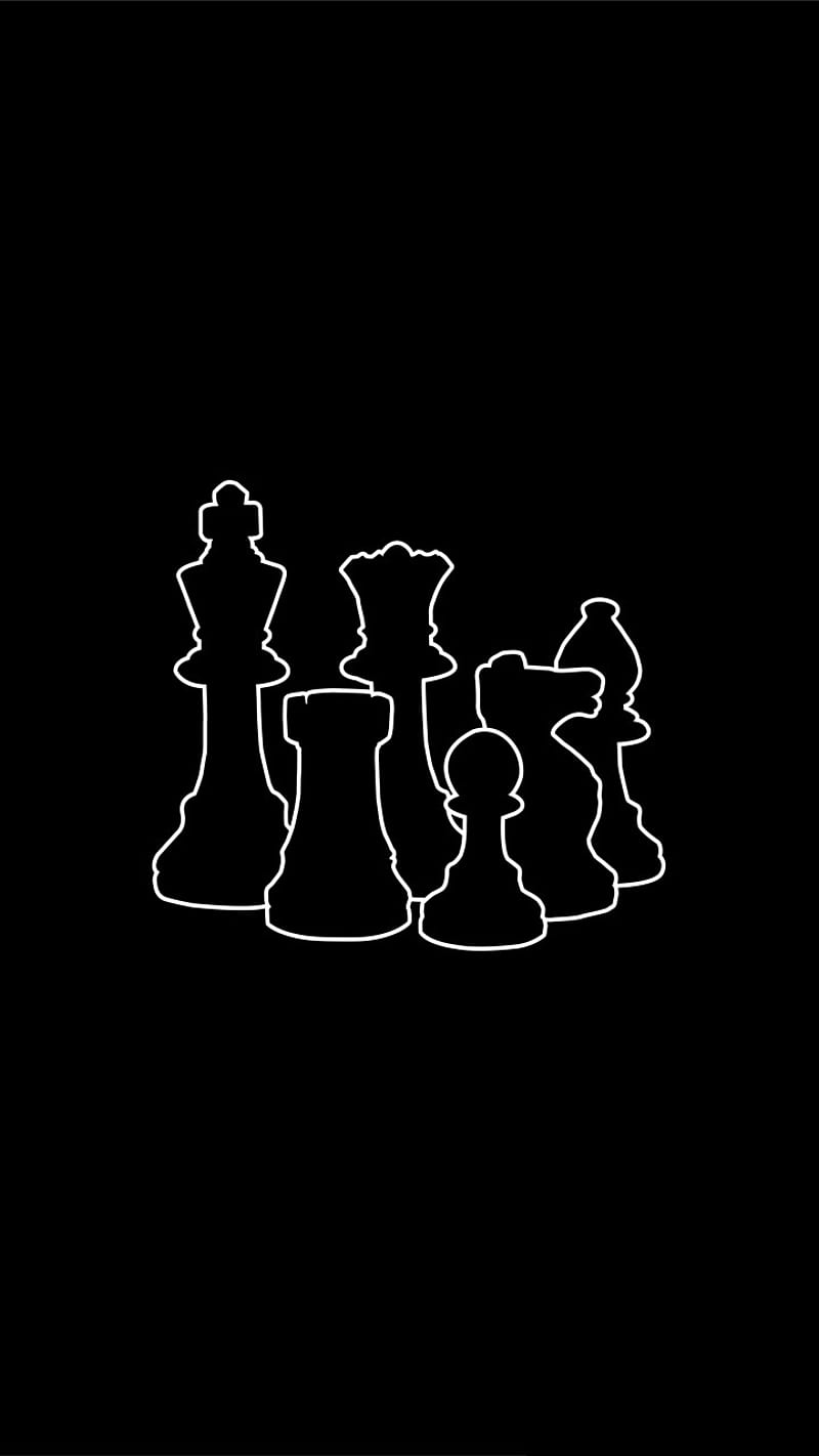 Wallpaper Desktop Black And White Chess Background Backgrounds