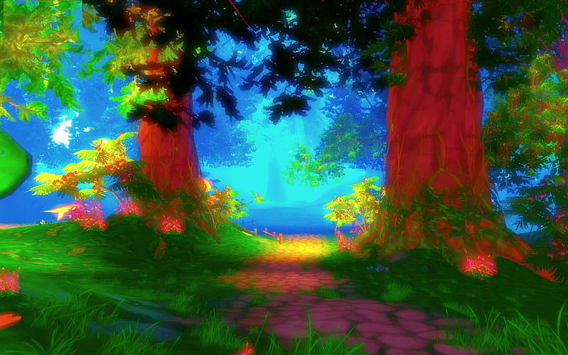 MYSTIQUE FOREST colors art forest magic HD wallpaper Peakpx