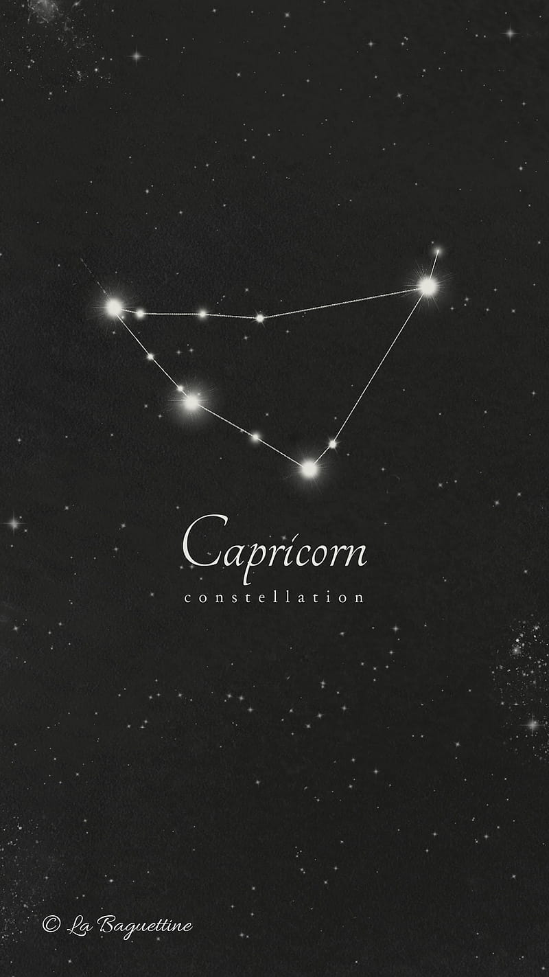 Capricorn Zodiac Sign Phone Android & iPhone, Capricorn Constellation, HD phone wallpaper