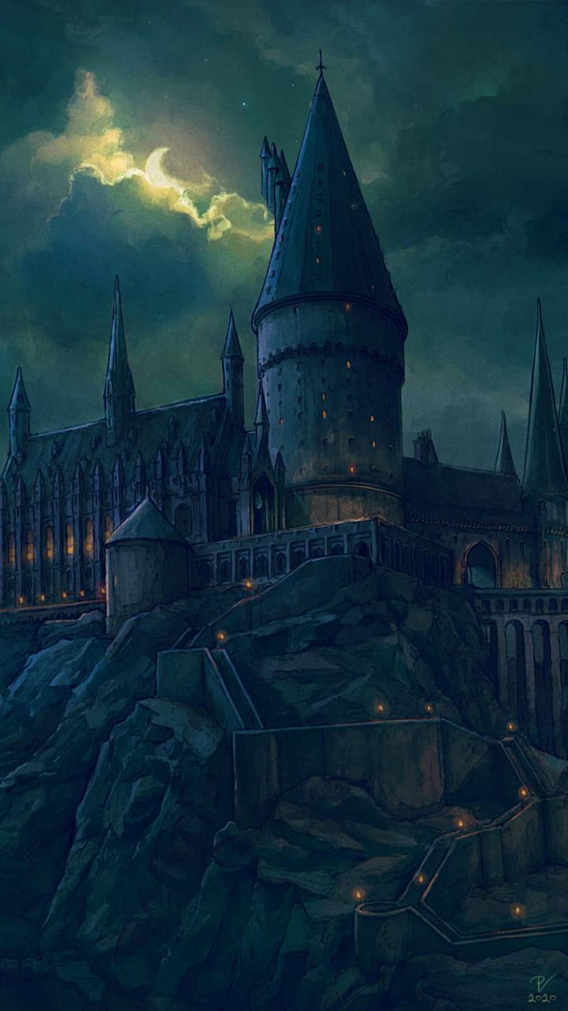 Harry Potter Castle, Hogwarts Castle, HD phone wallpaper
