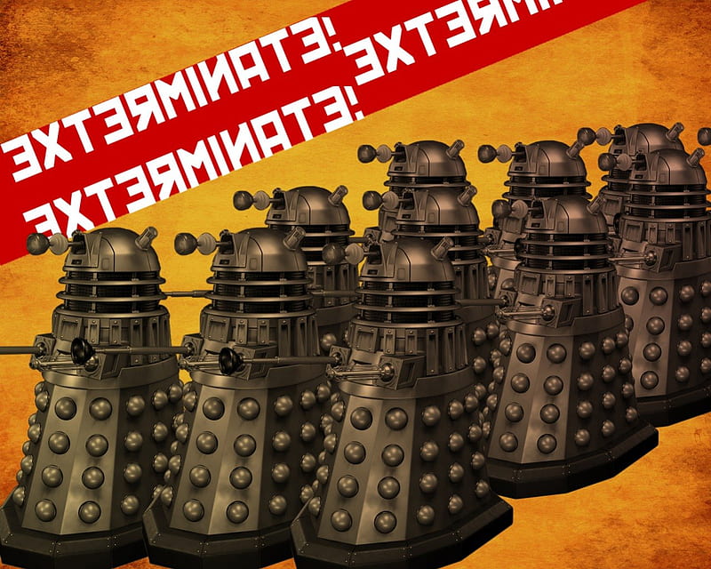 Exterminate Wallpaper 2650x1600 | Doctor Who inspired wallpa… | Flickr