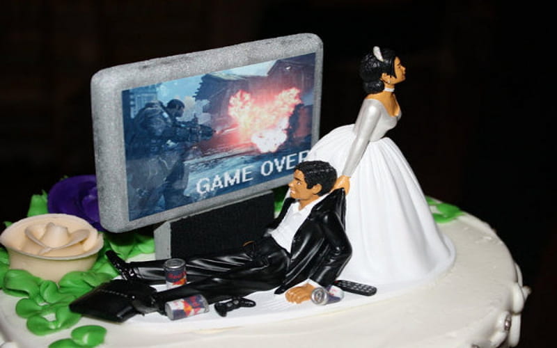 Video Games Wedding Cake, Games, Wedding, Cake, Video, HD wallpaper