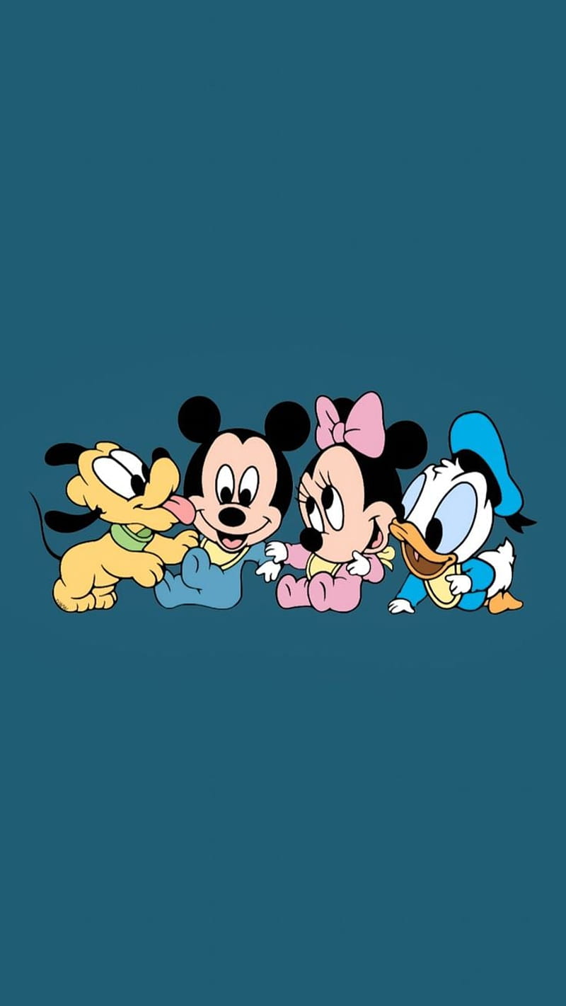 Aekkalisa on Mickey And Friends BG. Cute cartoon , Disney characters , Disney, HD phone wallpaper