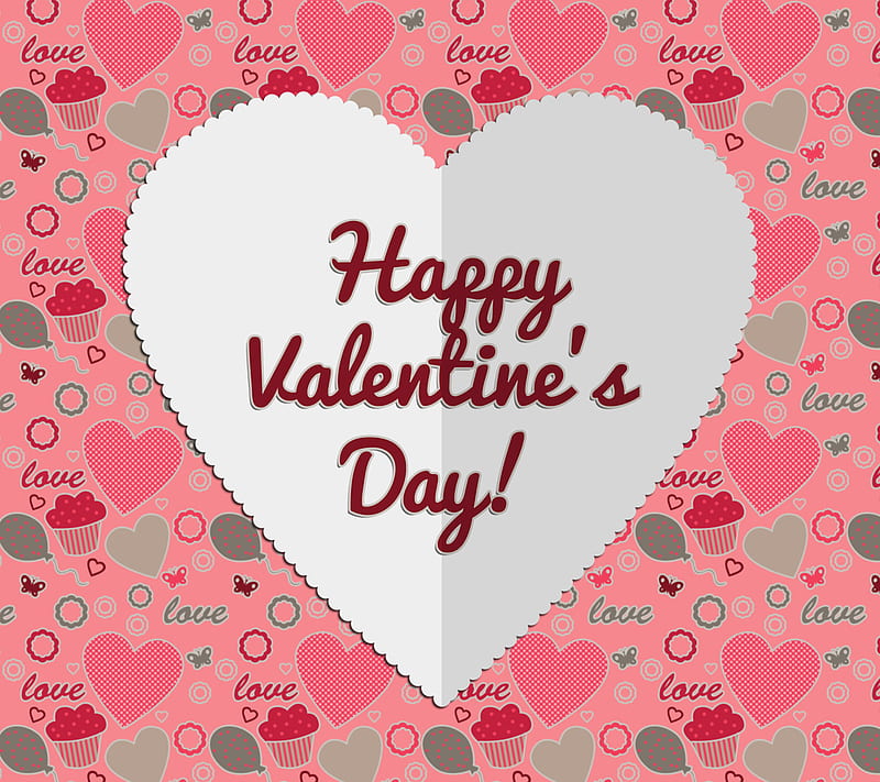 Happy Valentines Day, corazones, love, valentines day, HD wallpaper ...