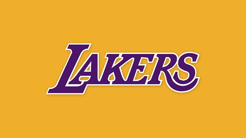 Golden Lakers Word In Pink Background HD Lakers Wallpapers