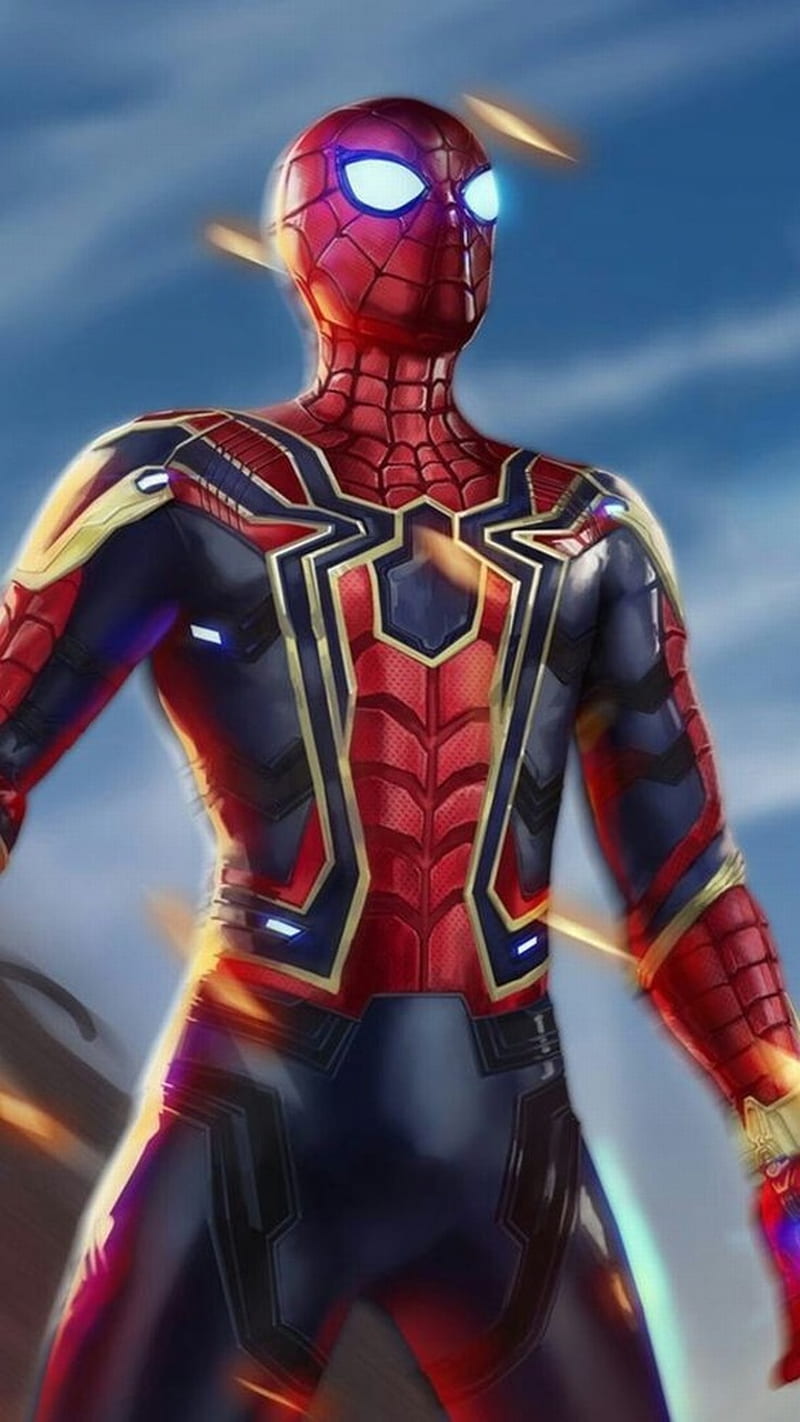 Spiderman, end game, infinity war, marvel, HD phone wallpaper
