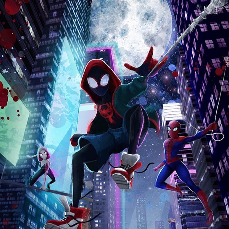 Spider verse, spider man, miles, HD wallpaper | Peakpx