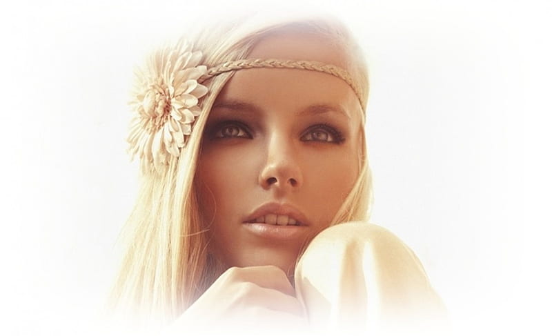 Like an Angel, blonde, model, woman, angel, HD wallpaper Like an Angel, blonde, model, woman, angel, HD wallpaper