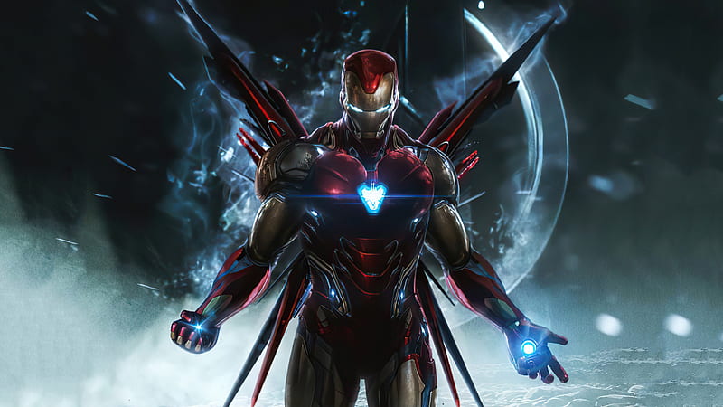 iron man, nano suit, marvel comics, artwork, futuristic, superhero, Movies, HD wallpaper