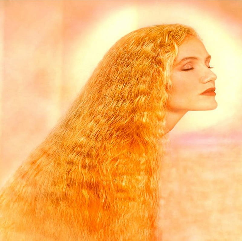 GOLDEN HAIR, femme, cheveux, or, lumiere, HD wallpaper