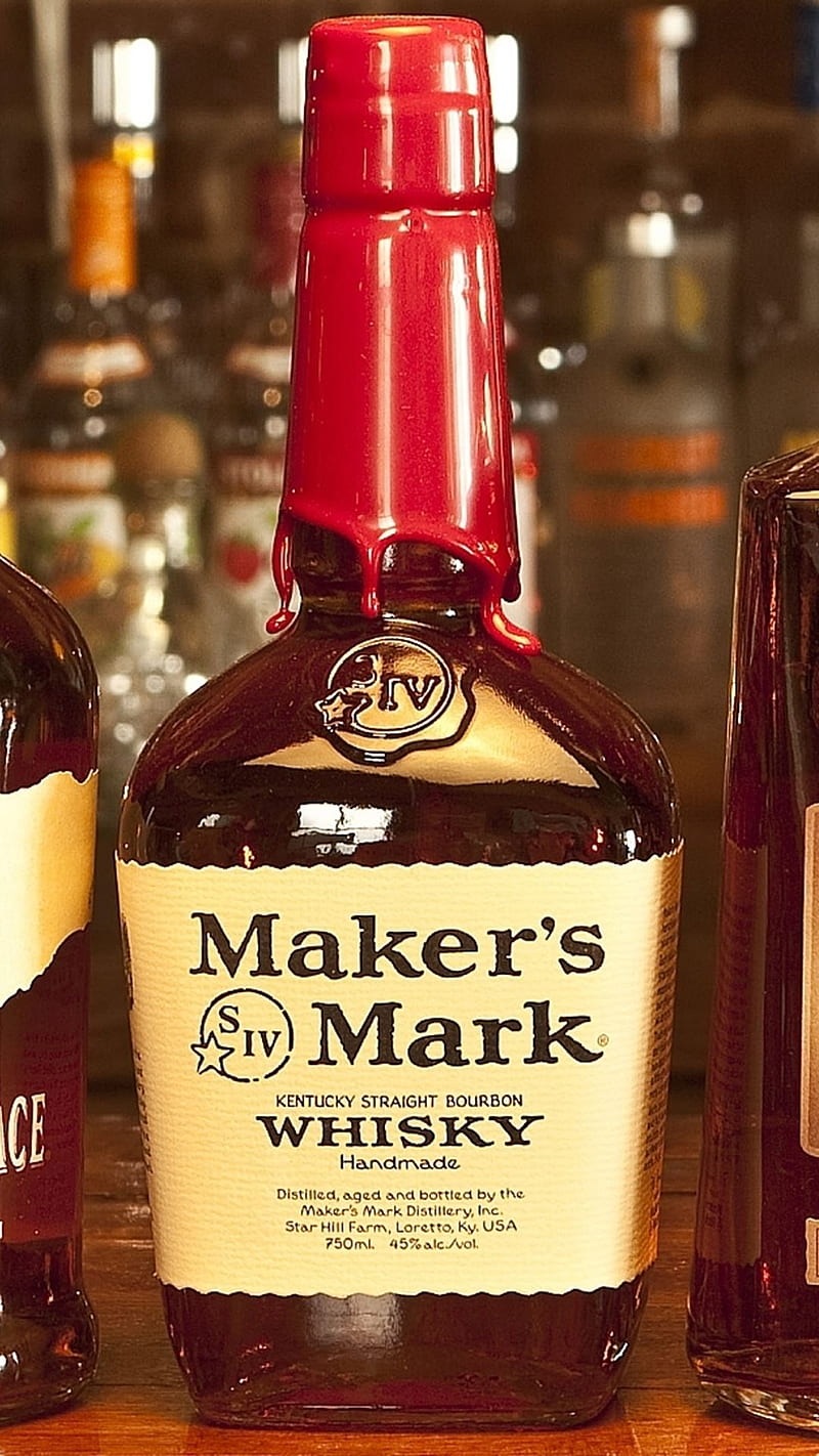 Makers Mark, -bar, bourbon, HD phone wallpaper