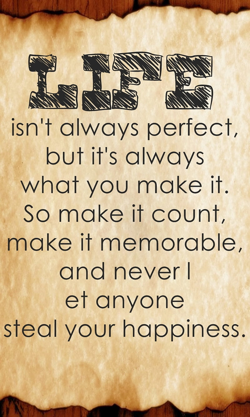life, cool, count, happiness, new, perfect, quote, saying, HD phone wallpaper