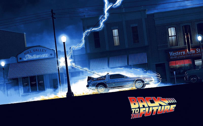 Car, Movie, Back To The Future, Delorean, HD wallpaper