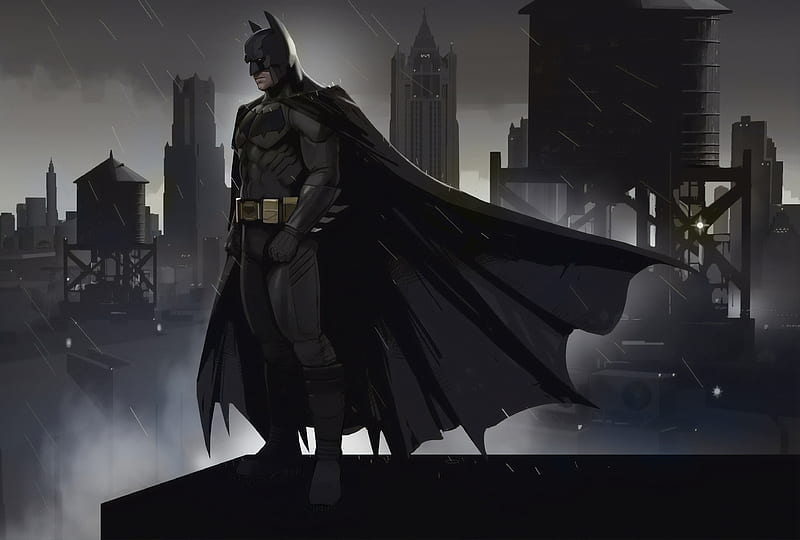 Batman Knight Arts, batman, superheroes, digital-art, artwork, artstation, HD wallpaper