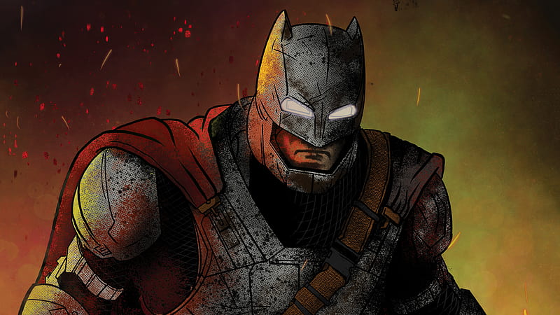 Batman Big Guy, batman, superheroes, artwork, digital-art, behance, HD wallpaper