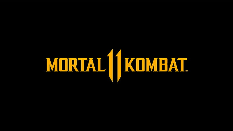 Mortal Kombat 11 Logo Dark Black , mortal-kombat-11, mortal-kombat, 2019-games, games, HD wallpaper