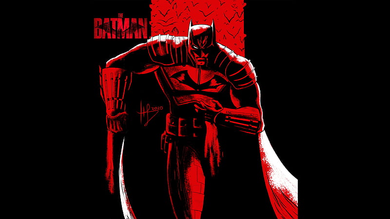 The Batman Injured , the-batman, batman, superheroes, artwork, artist, artstation, HD wallpaper