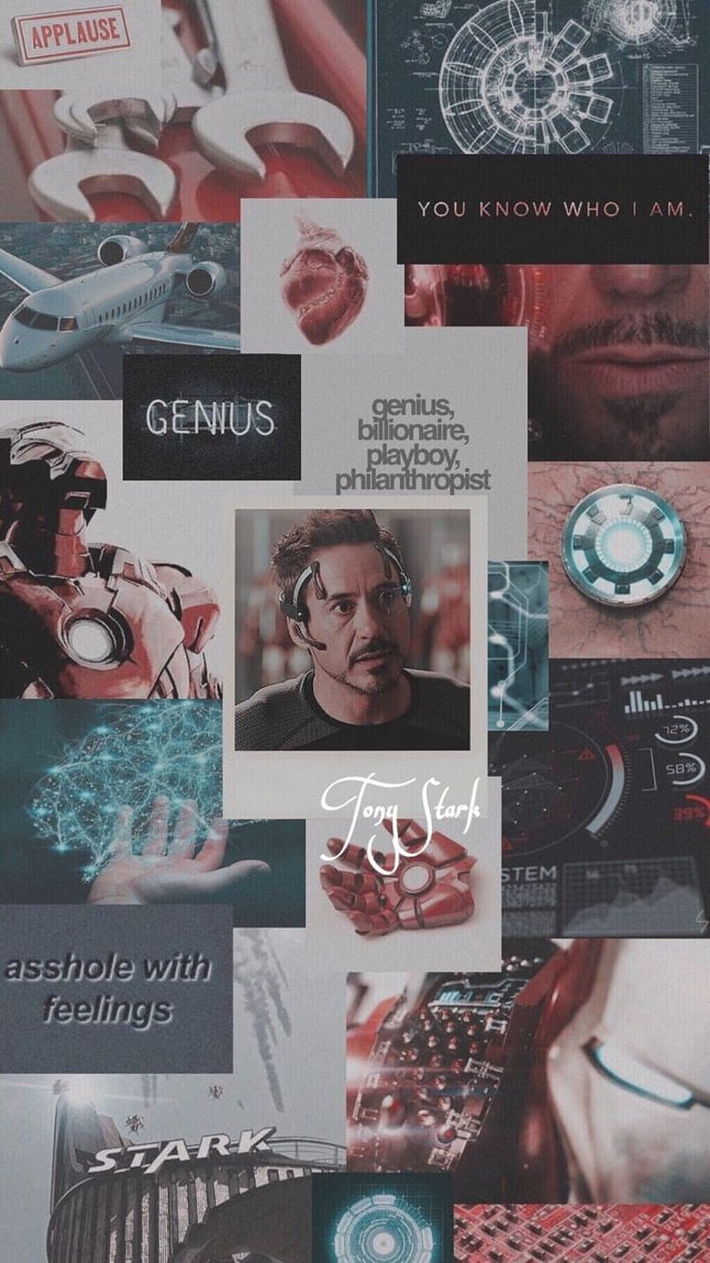 Tony Stark , iron-man, marvel, mcu, robert downey jr, HD phone wallpaper