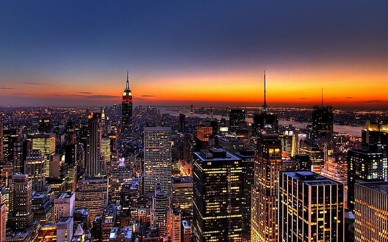 New York Skyline-Travel in the world - graphy, HD wallpaper