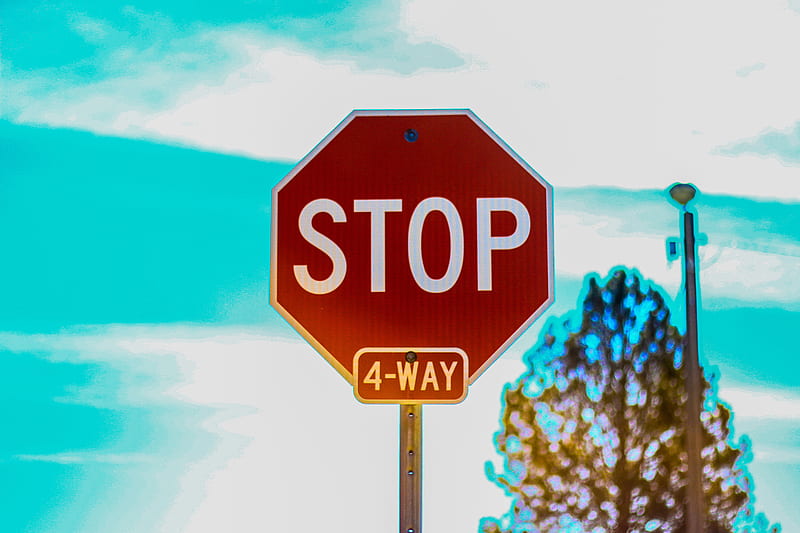 stop, sign, word, HD wallpaper