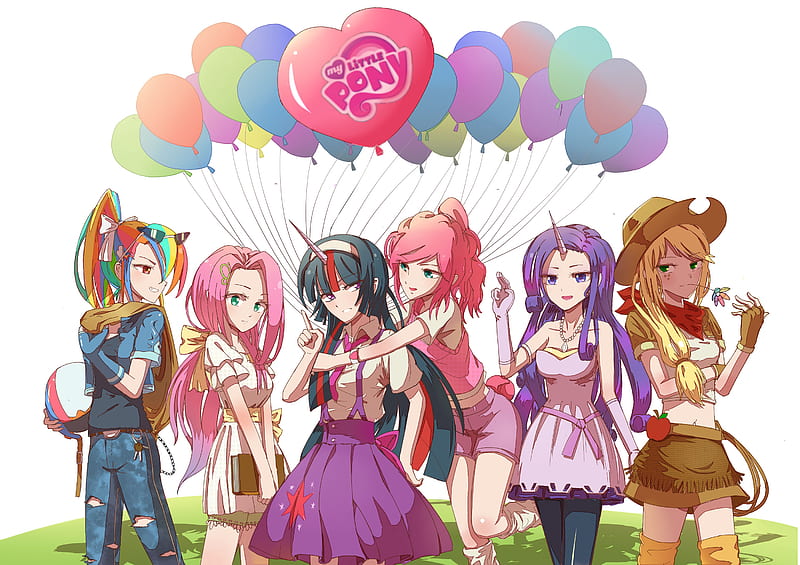 Anime, anime girls, -in-, My Little Pony, Rainbow Dash, HD phone wallpaper  | Peakpx